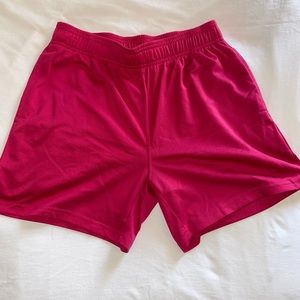 Pink Hibbett Athletic Shorts